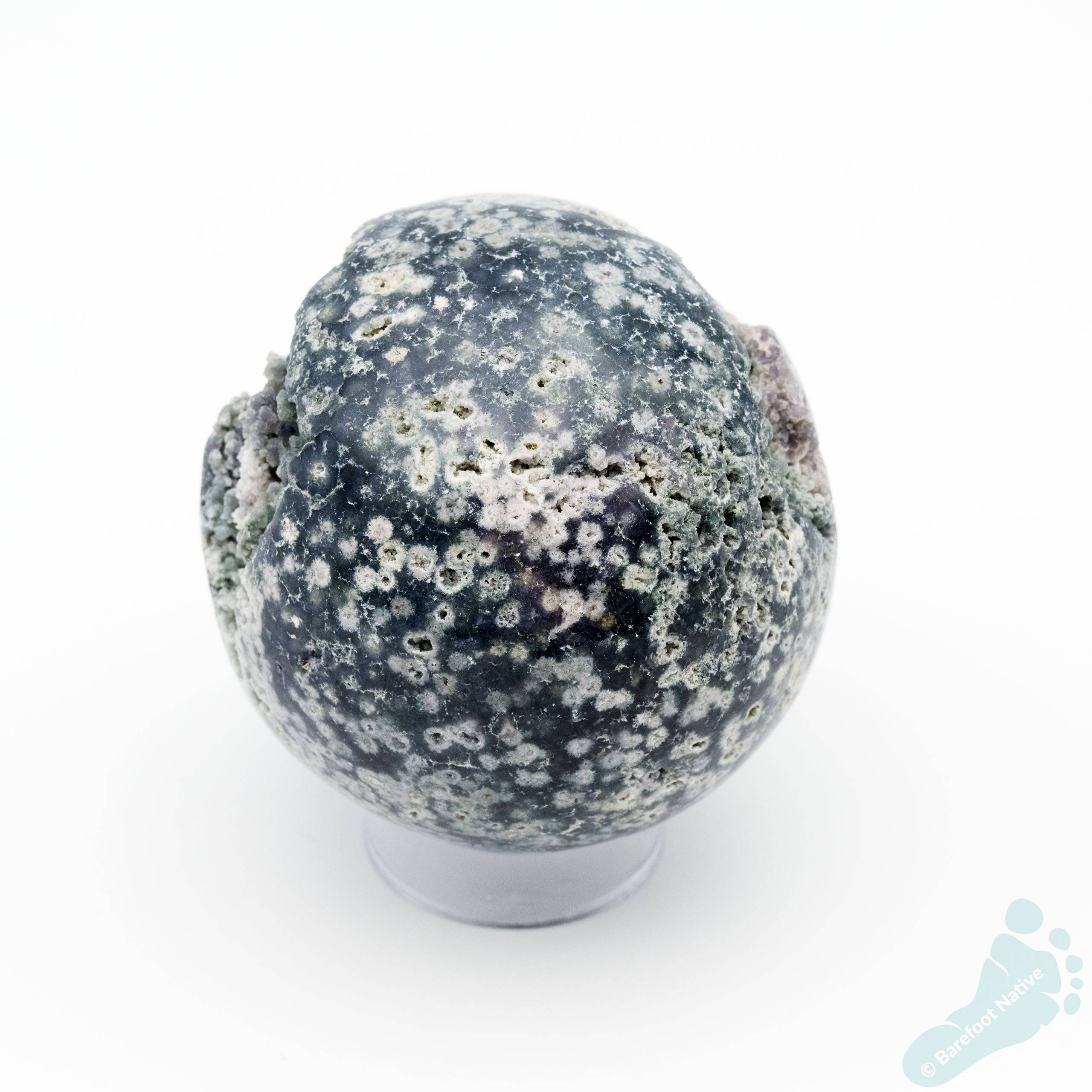 Grape Agate Geode Sphere From Mamuju, Sulawesi Province, Indonesia ...