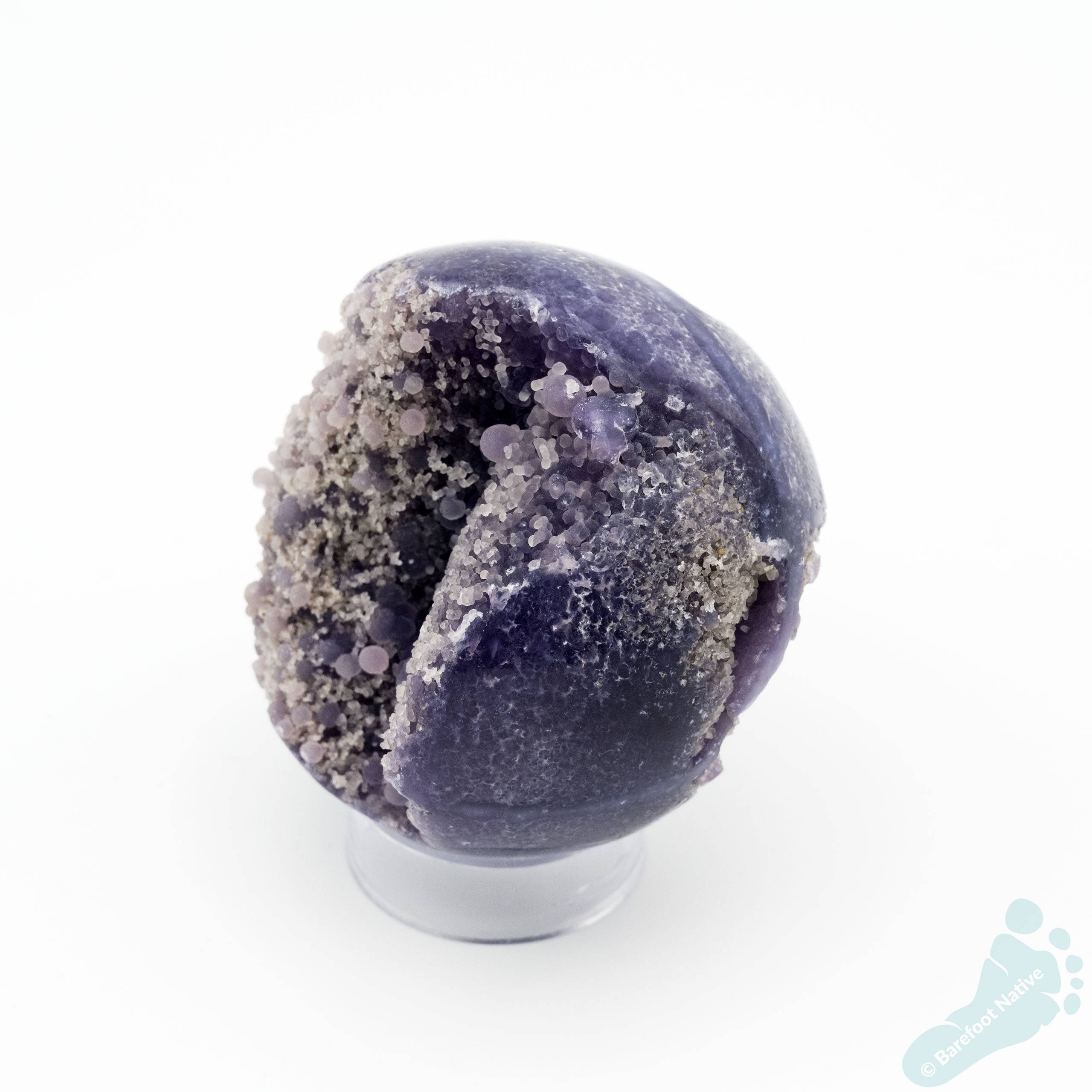 Grape Agate Geode Sphere From Mamuju, Sulawesi Province, Indonesia ...