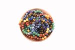 Chakra (Amethyst, Sodalite, Green/Yellow Aventurine, Tiger'S Eye, Lapis, Jasper) 12-13Mm Beads On 10" Elastic Beaded Bracelet - Image 2