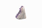 AA AMETHYST WITH CALCITE CRYSTAL CLUSTER WITH CUT BASE FROM BRAZIL - Image 2