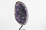 AMETHYST POLISHED GEODE CRYSTAL CLUSTER ON CUSTOM STAND FROM BRAZIL - Image 3