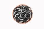 HEMATITE 8-9MM ROUND BEADS ON 8” LENGTH ELASTIC BEADED BRACELET - Image 2