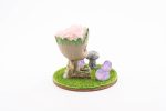 Baby Groot With Stone Chips In Resin, 3 Amethyst Points & Assorted Mini Mushroom - Rose Quartz From Brazil - Image 3