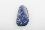 Blue Lapis Lazuli Polished Palm Stone From Afghanistan