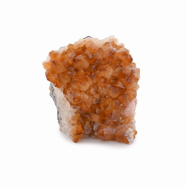 Citrine Crystal Cluster With Cut Base From Brazil