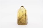 Citrine Quartz Large Crystal Point On Cut Base From Minas Gerais, Brazil