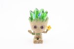 Groot With Aura Quartz Points Fetish - Green - Image 3