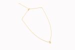 Faceted Stone On 18K Gold Vermeil .925 Ss 15" Necklace Welo Opal (Ethiopia) Pear Stone - Image 2