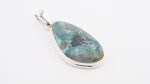 Assorted 0.925 Sterling Silver Pendant - Quantum Quattro (Namibia) Polished Irregular Stone - Image 2
