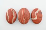 RED JASPER POLISHED PALM STONE FROM PARA, BRAZIL - Image 2