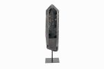 Smoky Quartz Crystal Point On Custom Black Iron Stand From Minas Gerais, Brazil - Image 5
