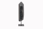Smoky Quartz Crystal Point On Custom Black Iron Stand From Minas Gerais, Brazil