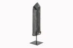 Smoky Quartz Crystal Point On Custom Black Iron Stand From Minas Gerais, Brazil - Image 2