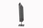 Smoky Quartz Crystal Point On Custom Black Iron Stand From Minas Gerais, Brazil - Image 4