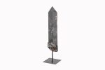 Smoky Quartz Crystal Point On Custom Black Iron Stand From Minas Gerais, Brazil - Image 4