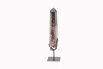 Smoky Quartz Crystal Point On Custom Black Iron Stand From Minas Gerais, Brazil - Image 4