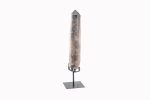 Smoky Quartz Crystal Point On Custom Black Iron Stand From Minas Gerais, Brazil - Image 3