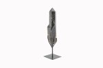 Smoky Quartz Crystal Point On Custom Black Iron Stand From Minas Gerais, Brazil - Image 4