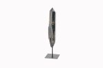 Smoky Quartz Crystal Point On Custom Black Iron Stand From Minas Gerais, Brazil - Image 2