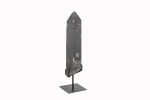 Smoky Quartz Crystal Point On Custom Black Iron Stand From Minas Gerais, Brazil - Image 4