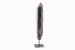 Smoky Quartz Crystal Point On Custom Black Iron Stand From Minas Gerais, Brazil - Image 4