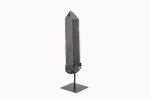 Smoky Quartz Crystal Point On Custom Black Iron Stand From Minas Gerais, Brazil - Image 5