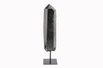 Smoky Quartz Crystal Point On Custom Black Iron Stand From Minas Gerais, Brazil - Image 9