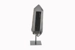 Smoky Quartz Crystal Point On Custom Black Iron Stand From Minas Gerais, Brazil - Image 30