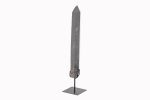 Smoky Quartz Crystal Point On Custom Black Iron Stand From Minas Gerais, Brazil - Image 2