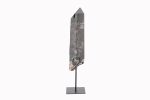 Smoky Quartz Crystal Point On Custom Black Iron Stand From Minas Gerais, Brazil - Image 3