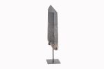 Smoky Quartz Crystal Point On Custom Black Iron Stand From Minas Gerais, Brazil - Image 4