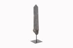 Smoky Quartz Crystal Point On Custom Black Iron Stand From Minas Gerais, Brazil - Image 4
