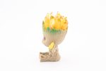 Groot With Aura Quartz Points Fetish - Yellow - Image 4