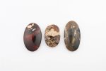 BLUE AMBER POLISHED POCKET STONE CABOCHON FROM THE DOMINICAN REPUBLIC - Image 3