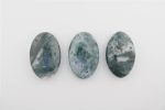 MOSS AGATE POLISHED PALMSTONE FROM BRAZIL - Image 3